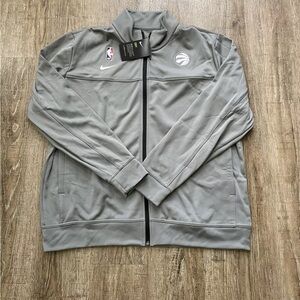 Nike Women’s NBA Toronto Raptors Full Zip Warm Up Jacket Gray XL AV1872-002
